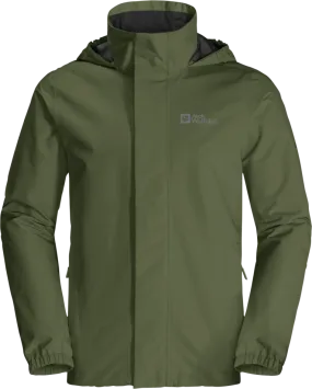 Jack Wolfskin Men's Stormy Point 2-Layer Jacket Greenwood | Buy Jack Wolfskin Men's Stormy Point 2-Layer Jacket Greenw