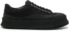 Jil Sander vulcanised-sole low-top sneakers Black