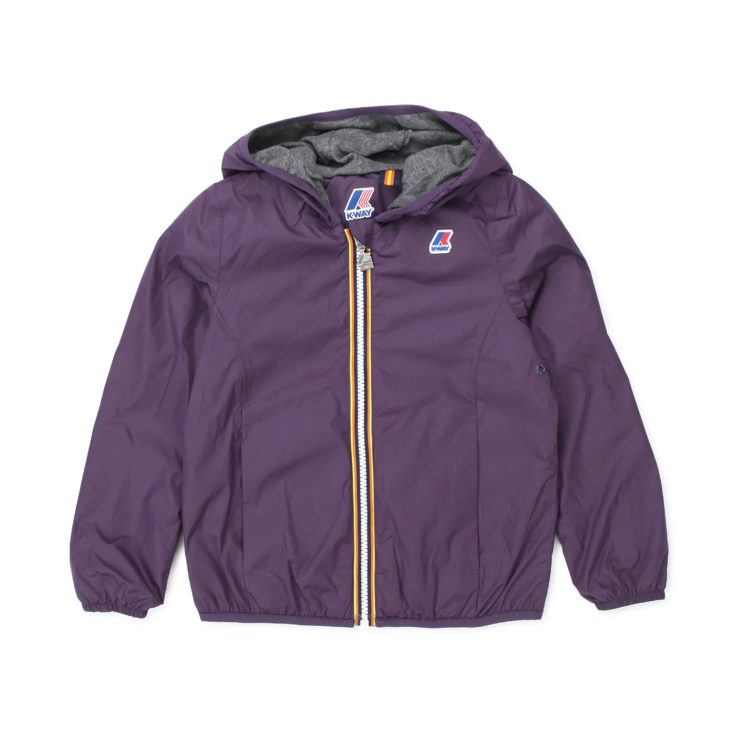 K-Way Lily Poly Jersey Purple Jacket For Girls And Teen