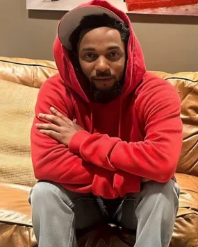 Kendrick Lamar Red Hoodie | Shop With Confidence