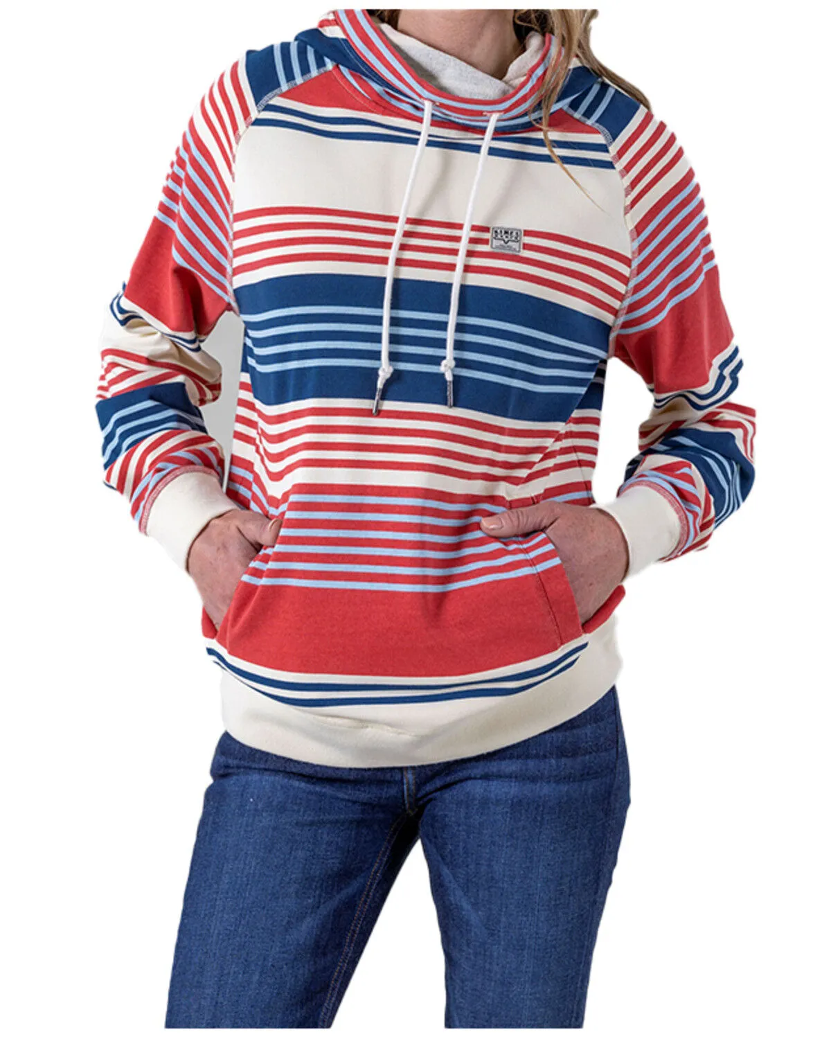 Kimes Ranch Women's Striped Hoodie