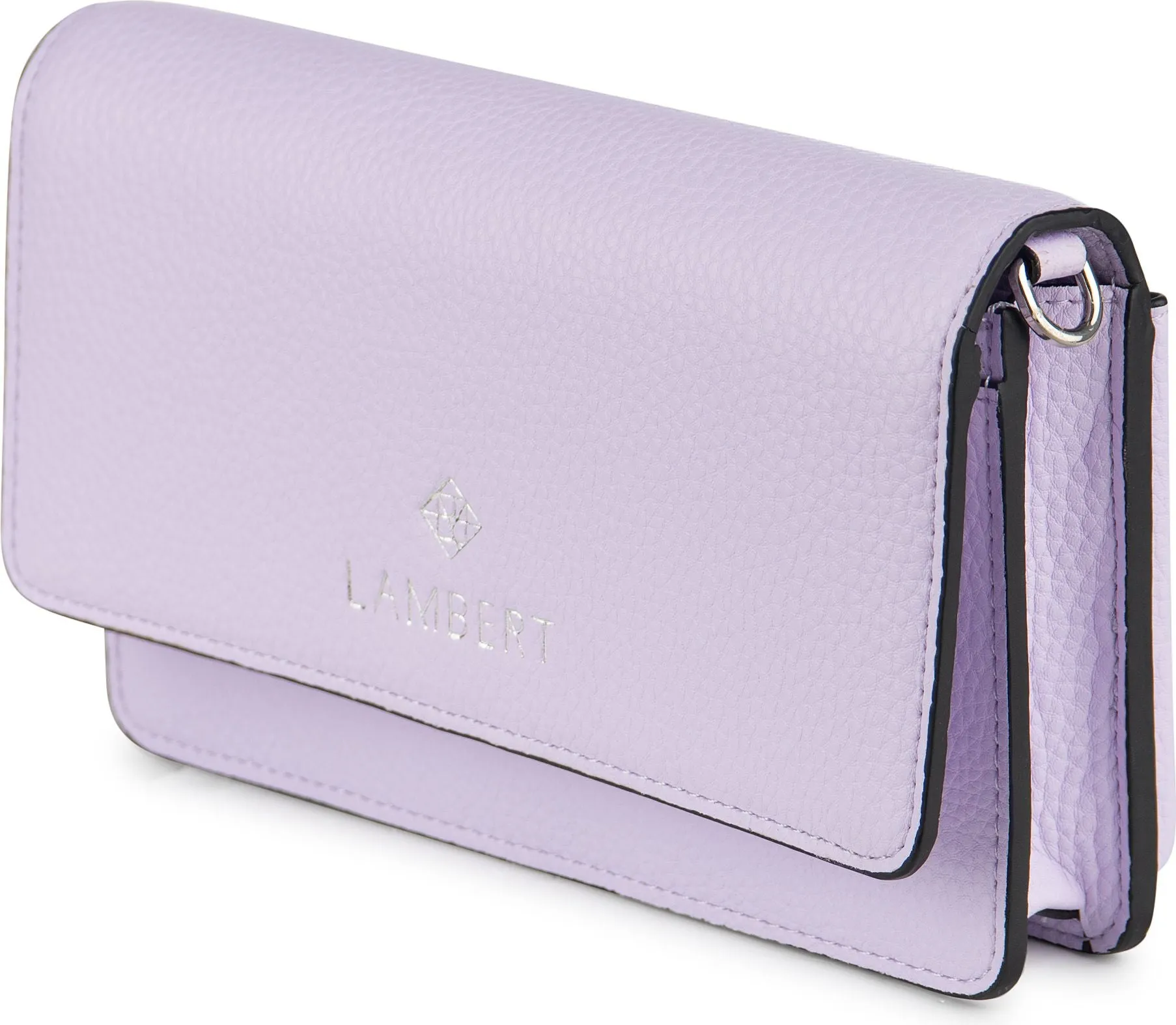 Lambert 2 In 1 Wallet Crossbody SLG Lavender Pebble