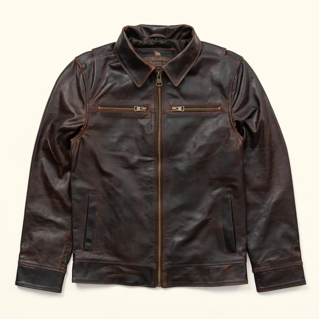 Legacy Leather Jacket | Brown