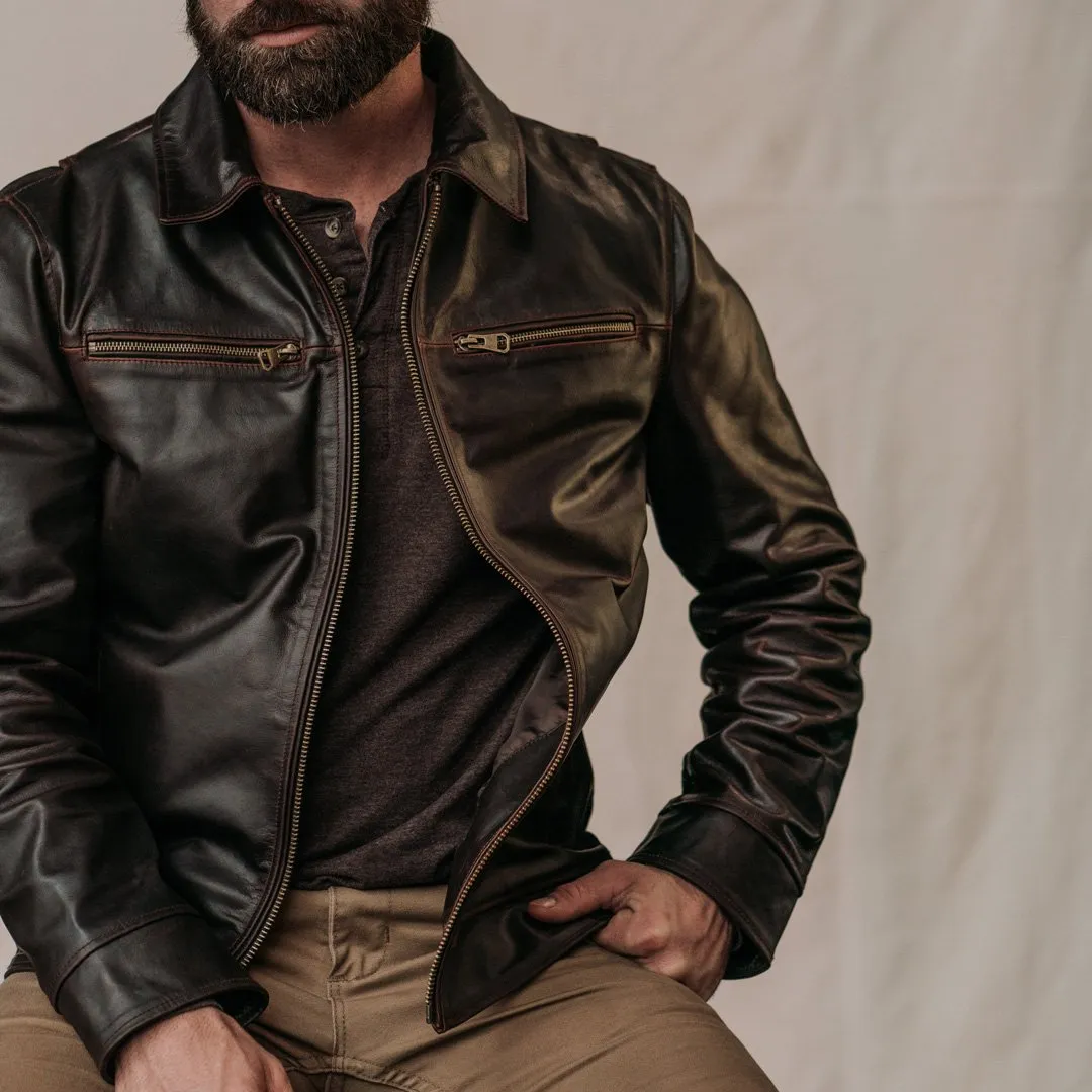 Legacy Leather Jacket | Brown