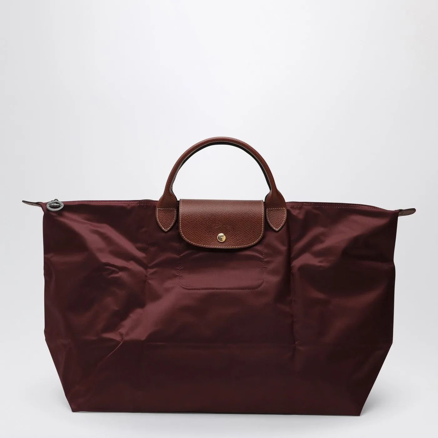 Longchamp    Longchamp Travel Bag Burgundy Le Pliage Original S