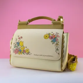 Loungefly x Disney Winnie the Pooh Pastel Flowers Crossbody