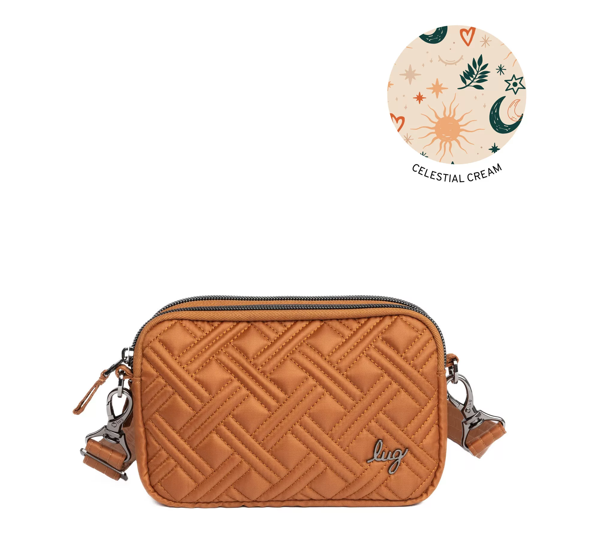 Lug Quilted RFID Convertible Crossbody - Coupe 2