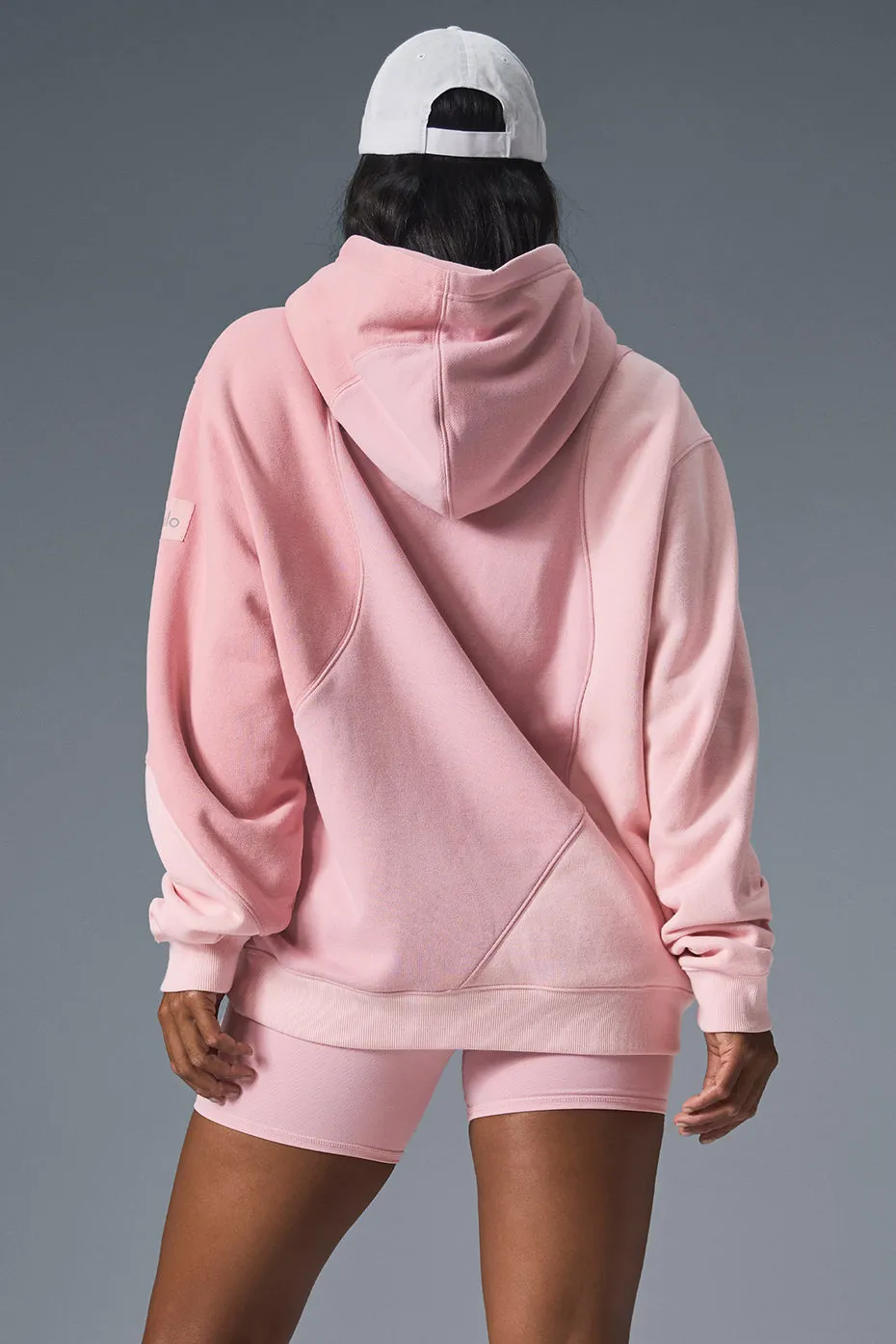 Make Waves Hoodie - Sunset Pink Tonal