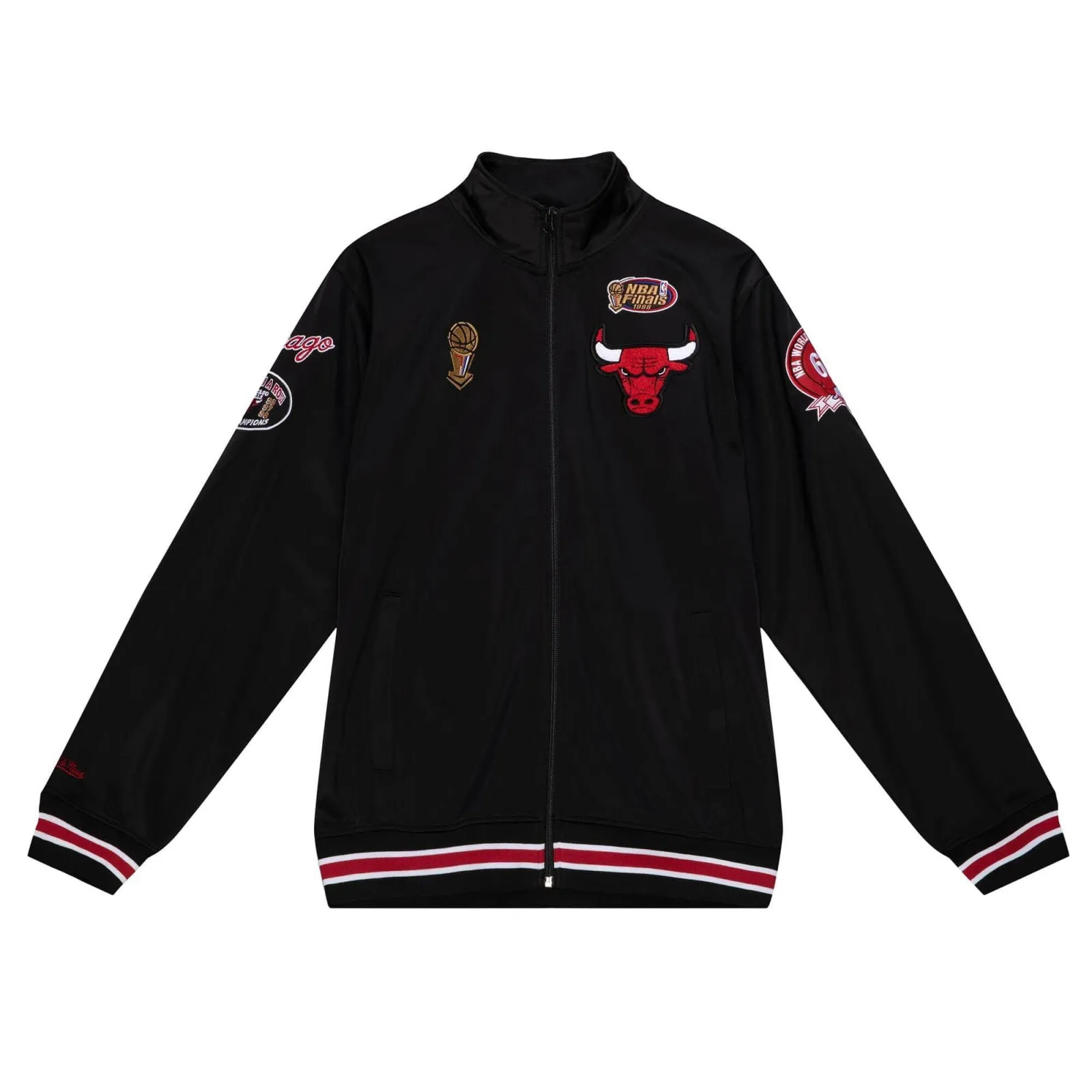 M&N NBA Chicago Bulls Champ City Track Jacket ''Black''