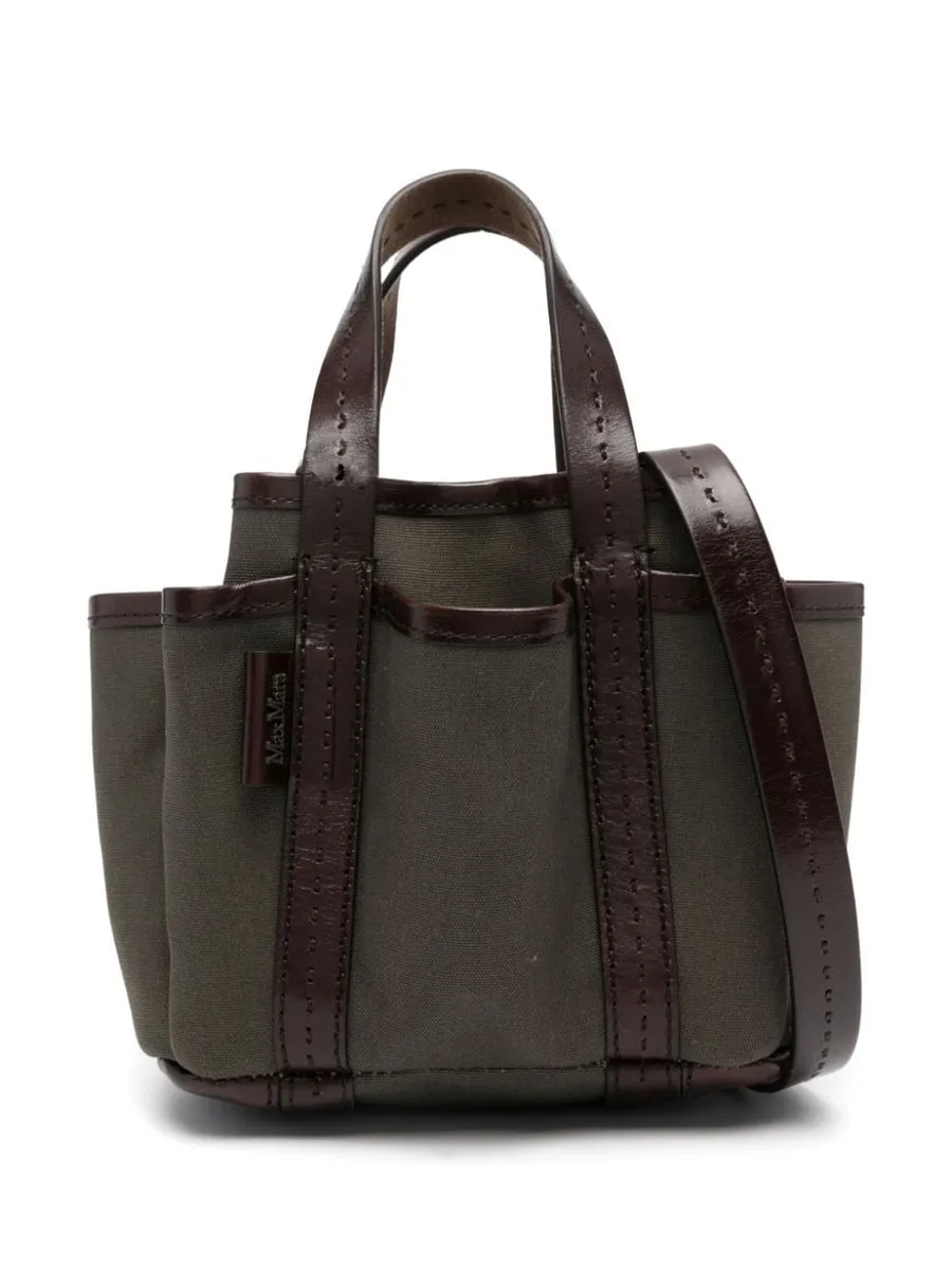 Max Mara    Max Mara Canvas Xs Cabas Tote