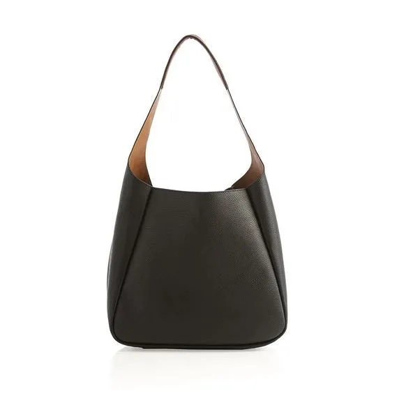 Maya Shoulder Bag - Black with Black