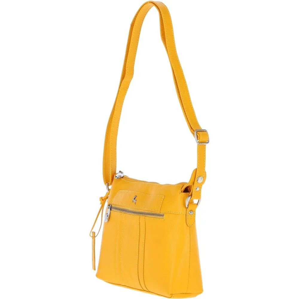 Medium Leather Shoulder Bag: 6052680