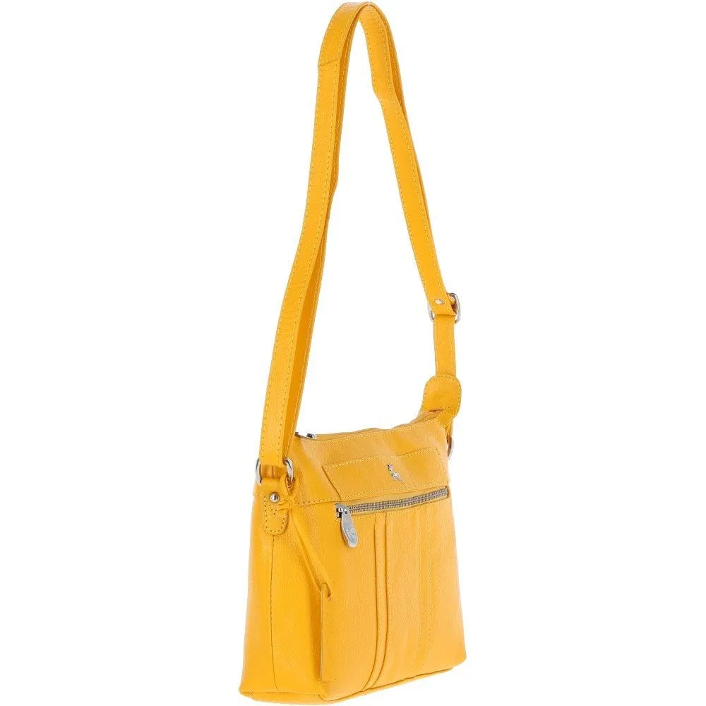 Medium Leather Shoulder Bag: 6052680