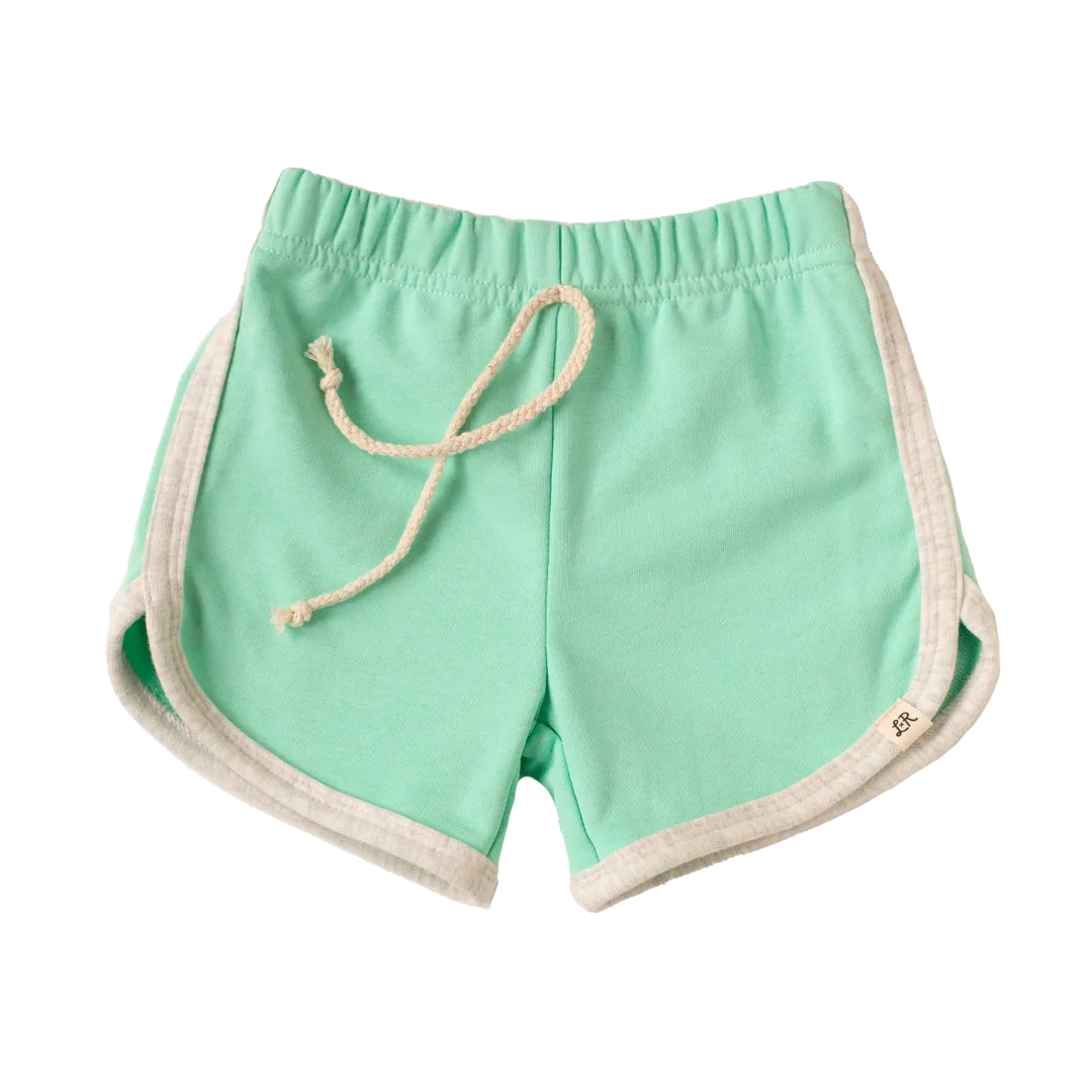 Mint Midi Shorts