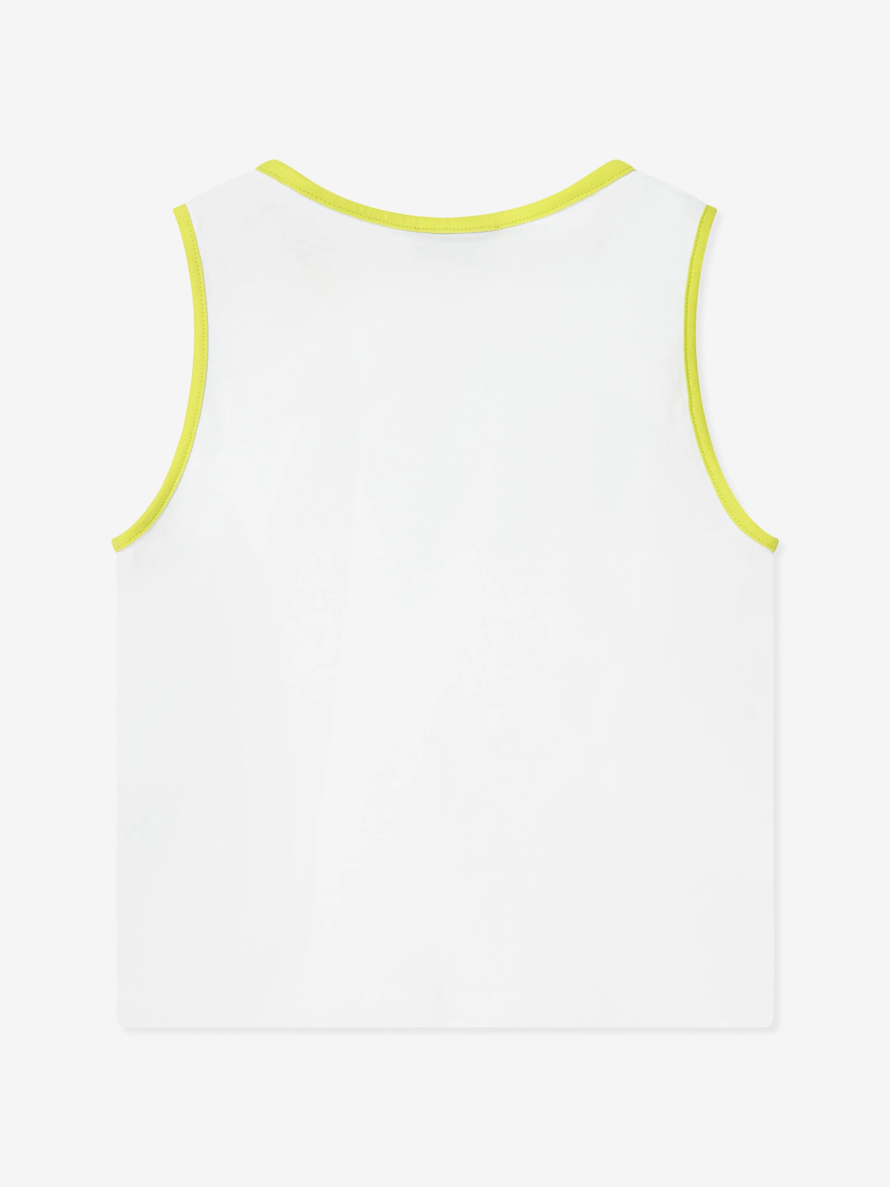 Missoni Boys Logo Sleeveless Top in White