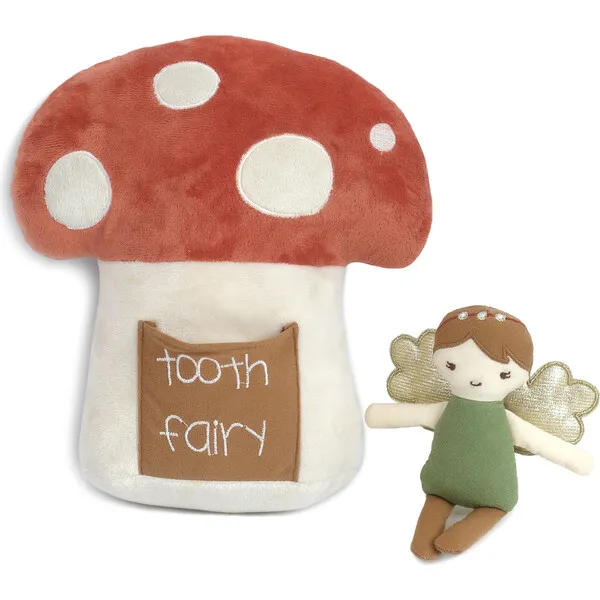 MON AMI Woodland Fairy Tooth Fairy Pillow Set