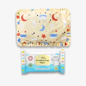 Mustard seed pillow (Sweet Dreams) and XtraHydrating Wipes - 40 pack