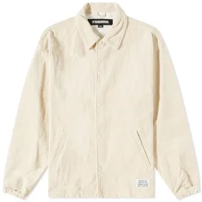 Neighborhood Cord Windbreaker JacketOff White