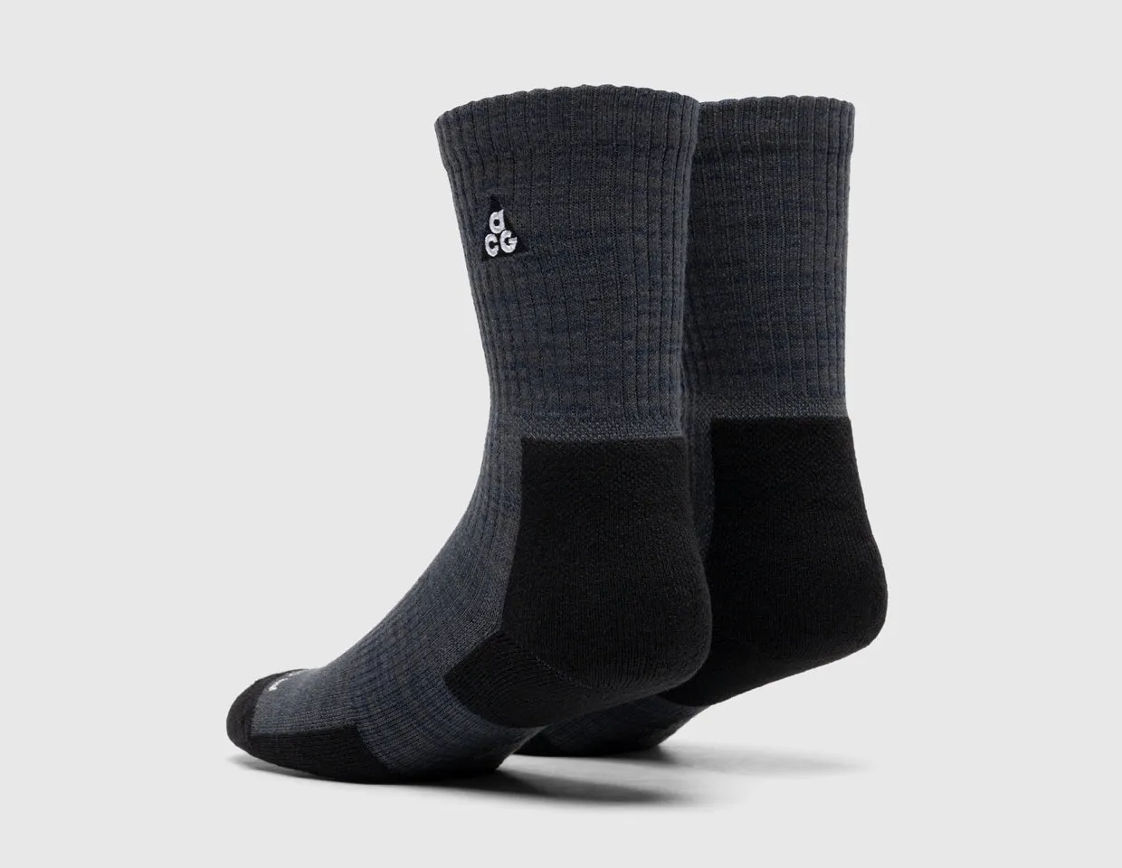 Nike ACG Everyday Crew Socks Anthracite / Volt - Black