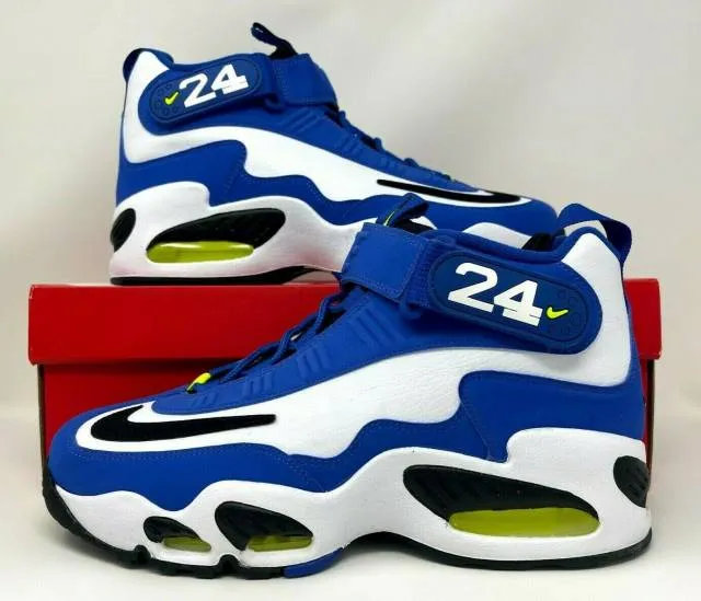 Nike air griffey max 1 varsity royal 2021 black volt men's size 8.5 dj5161-400