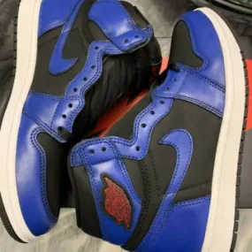 Nike Air Jordan 1 Retro High OG Custom Painted Royal Blu...