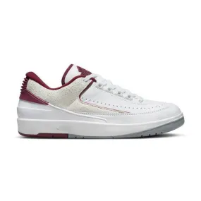 Nike Air Jordan 2 Retro Low (Cherrywood/ White/ Cherrywo...