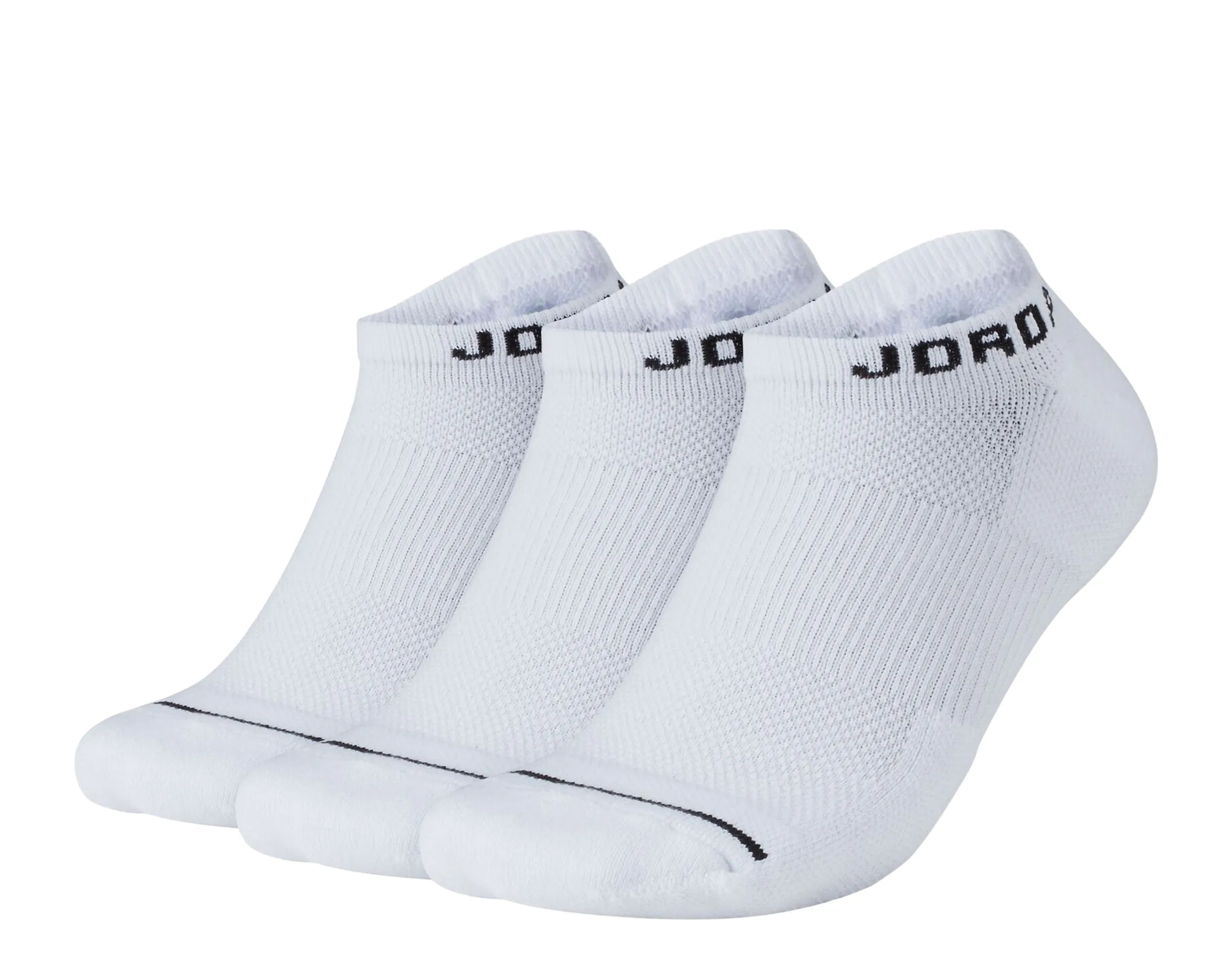 Nike Air Jordan Jumpman No-Show Socks - 3 Pair Pack