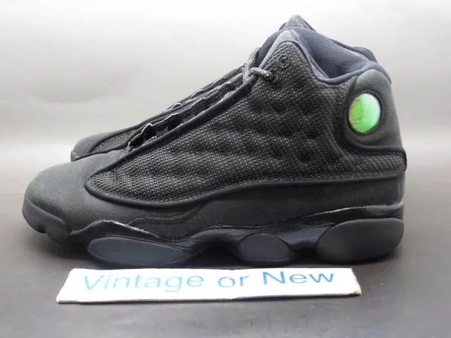 Nike Air Jordan XIII 13 Black Cat Retro BG 2017 sz 6Y