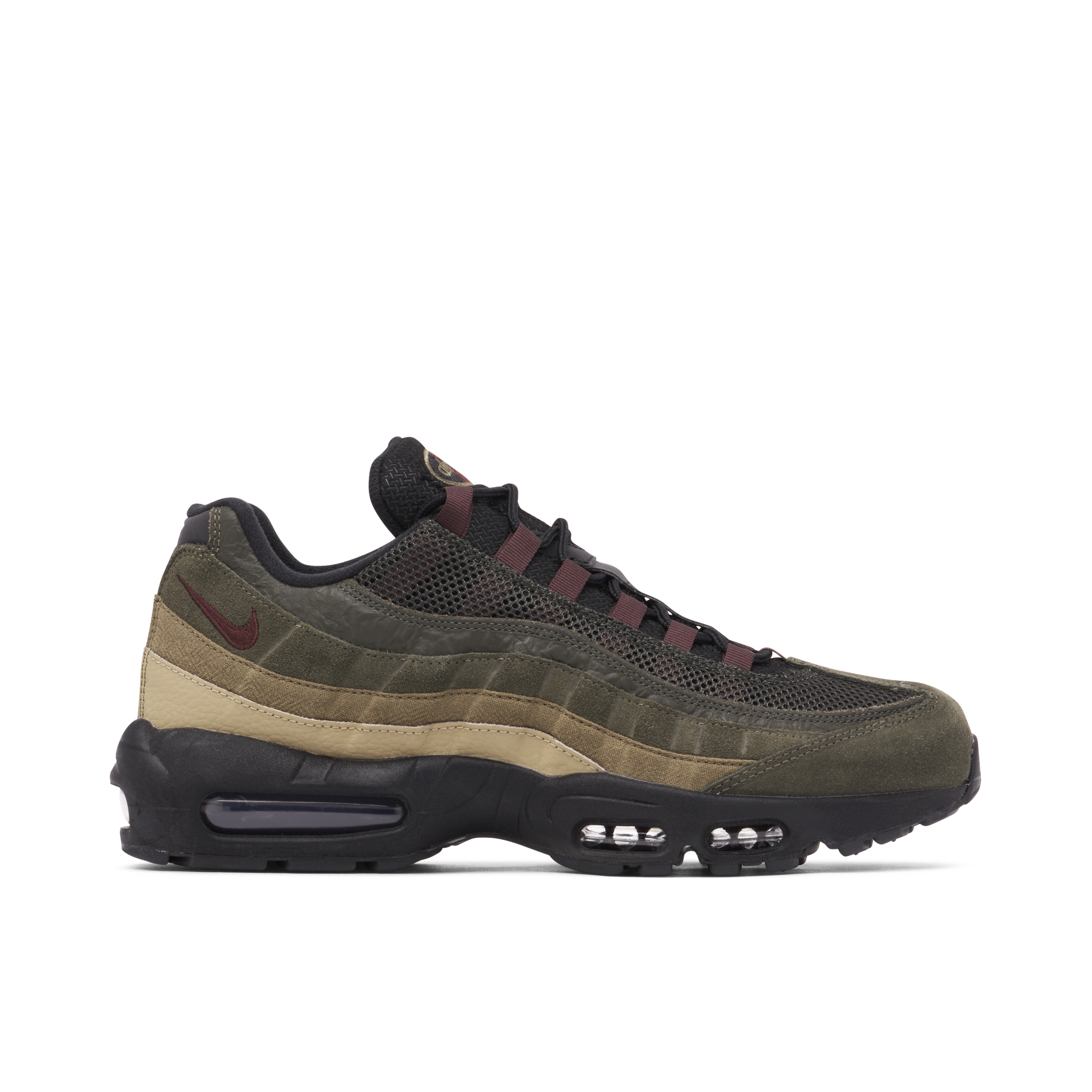 Nike Air Max 95 Black Earth Sequoia Cargo Khaki | FD0652-001 | Laced