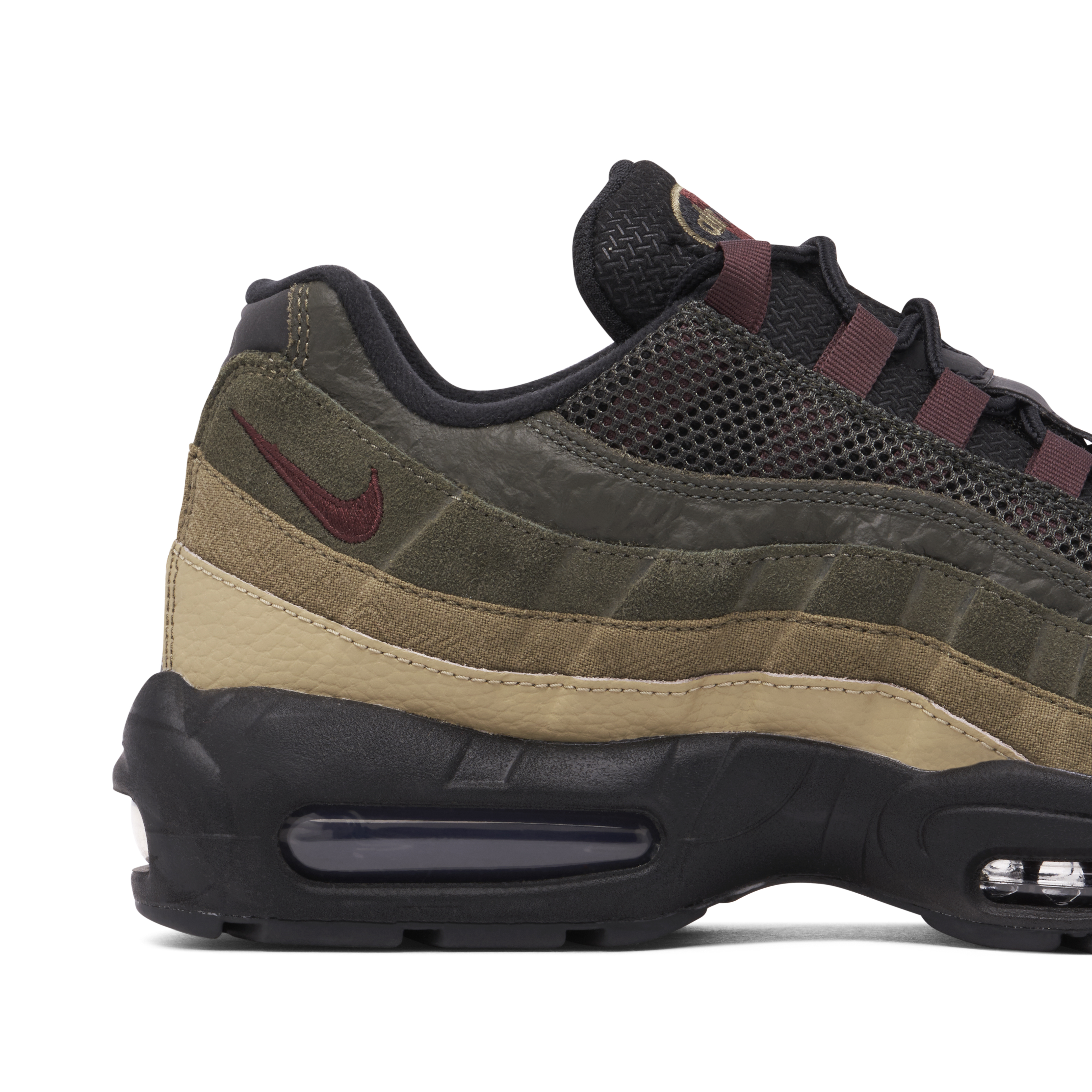 Nike Air Max 95 Black Earth Sequoia Cargo Khaki | FD0652-001 | Laced