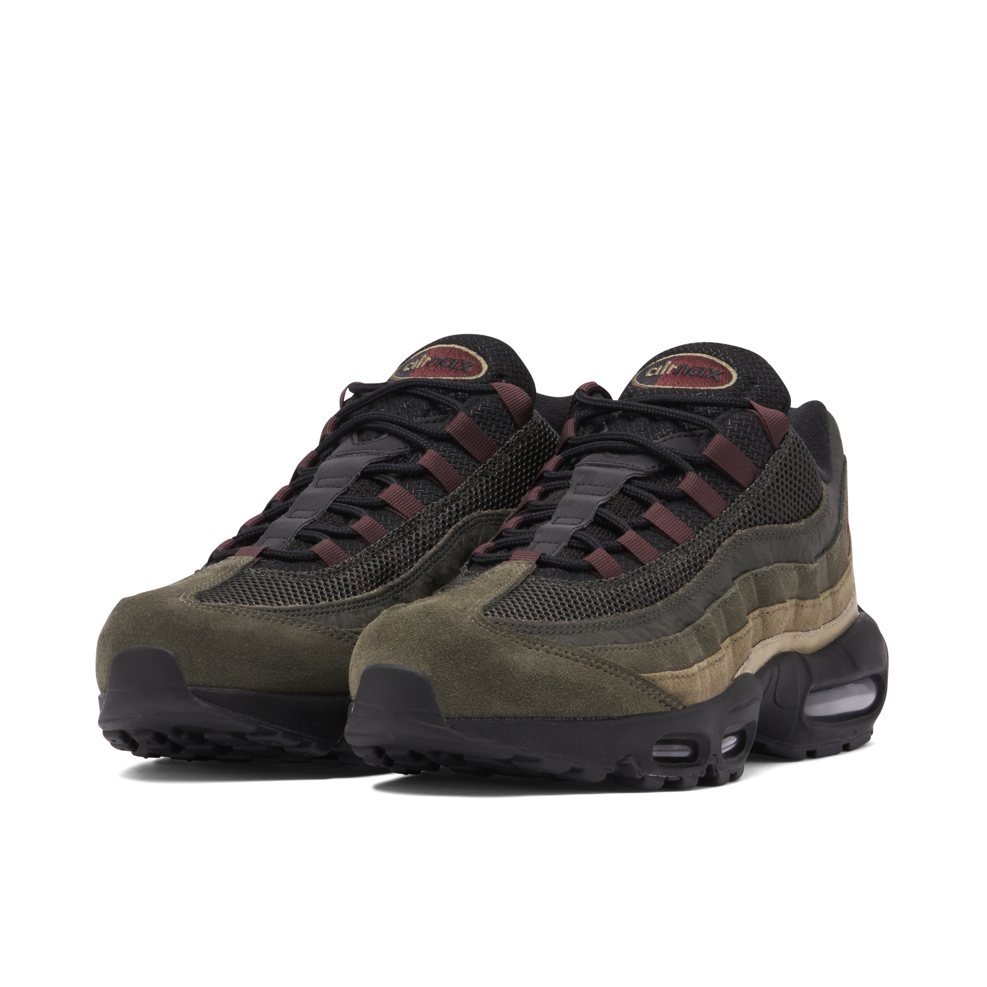 Nike Air Max 95 Black Earth Sequoia Cargo Khaki | FD0652-001 | Laced