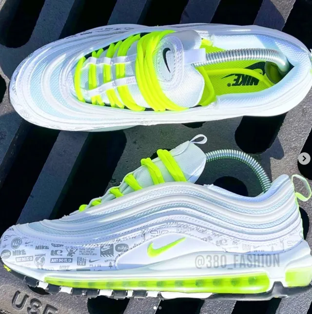 Nike air max 97 volt reflective logo