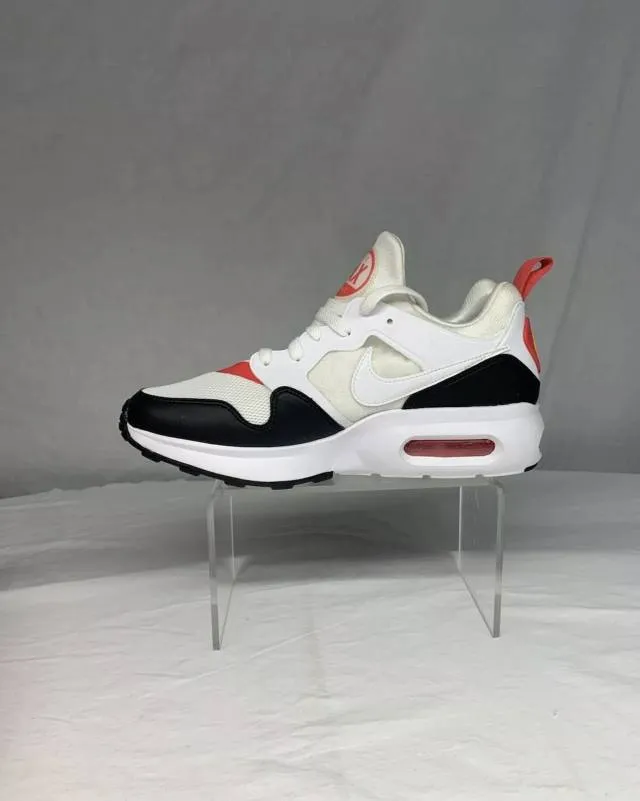 Nike air max prime white siren red black bright crimson