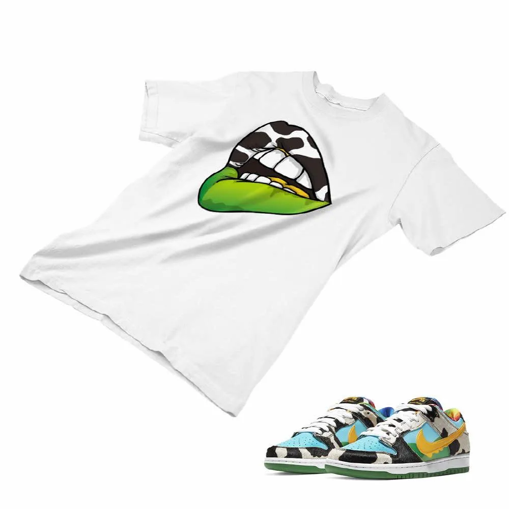 Nike Dunk Ben Jerry’s Matching Custom Designed T shirt ND 1-2-13