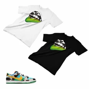 Nike Dunk Ben Jerry’s Matching Custom Designed T shirt ND 1-2-13