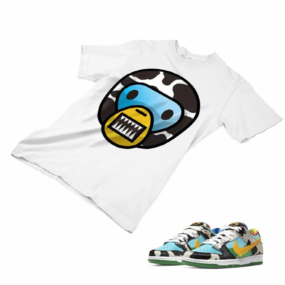 Nike Dunk Ben Jerry’s Matching Custom Designed T shirt ND 1-2-16