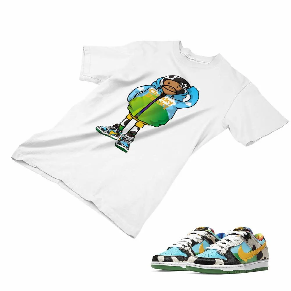 Nike Dunk Ben Jerry’s Matching Custom Designed T shirt ND 1-2-5