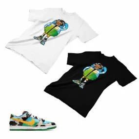 Nike Dunk Ben Jerry’s Matching Custom Designed T shirt ND 1-2-5