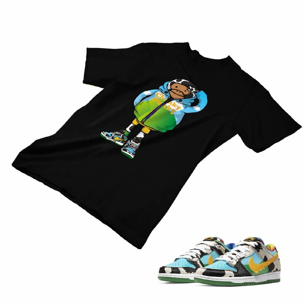 Nike Dunk Ben Jerry’s Matching Custom Designed T shirt ND 1-2-5