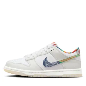 Nike dunk low (gs) white/diffused blue