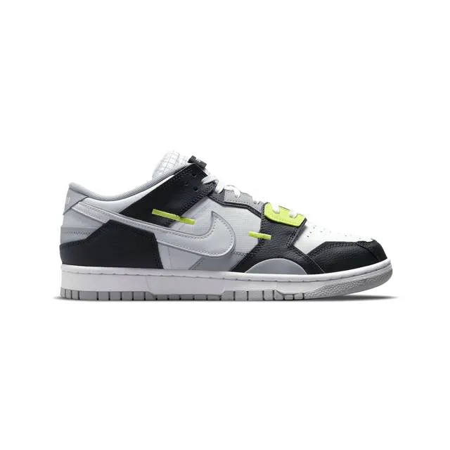 Nike dunk scrap (wolf grey light lemon twist/ black/ white wolf/