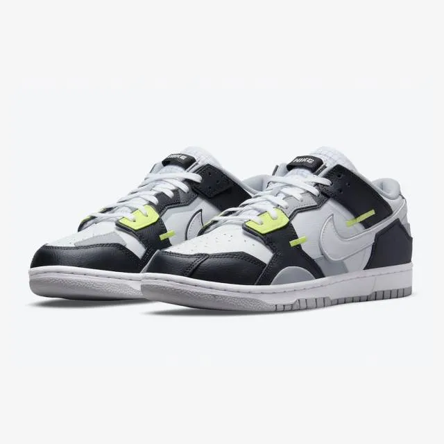 Nike dunk scrap (wolf grey light lemon twist/ black/ white wolf/