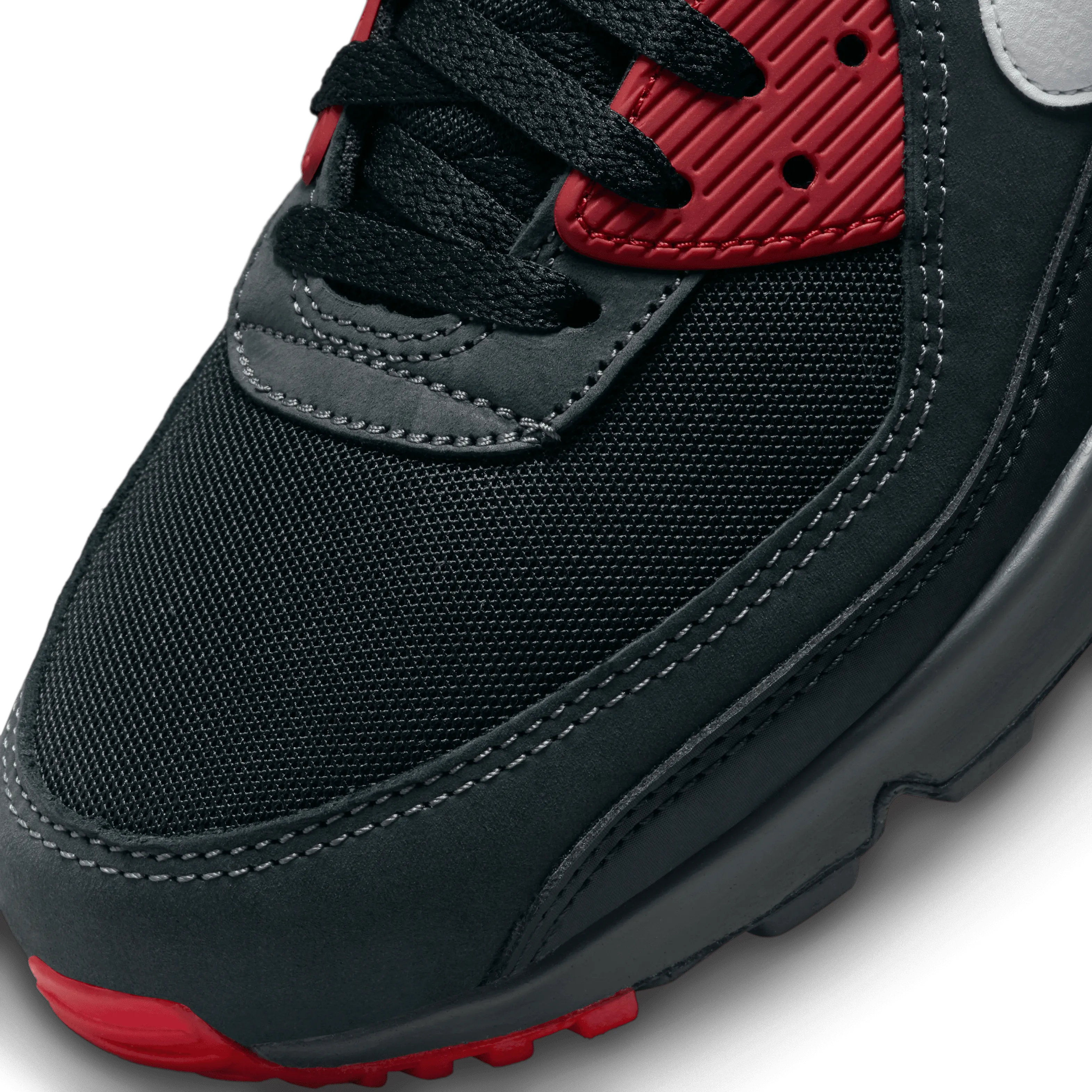 Nike - Men - Air Max 90 - Anthracite/White/Black/Mystic Red