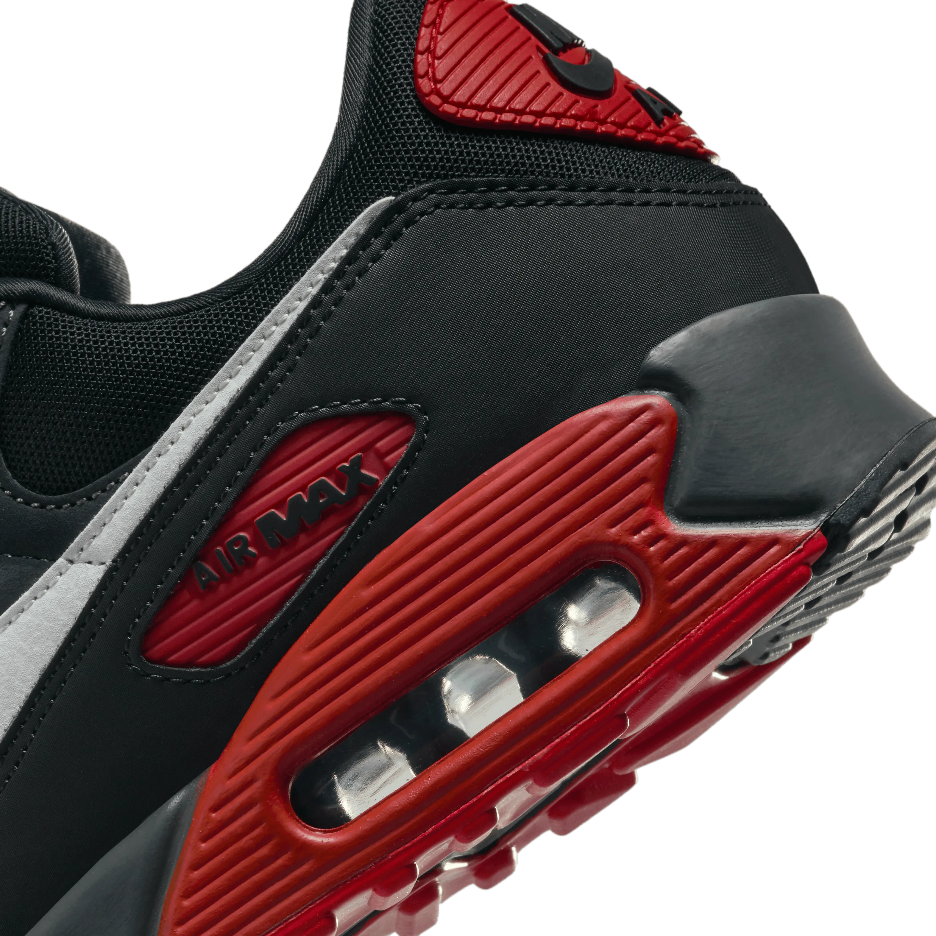 Nike - Men - Air Max 90 - Anthracite/White/Black/Mystic Red