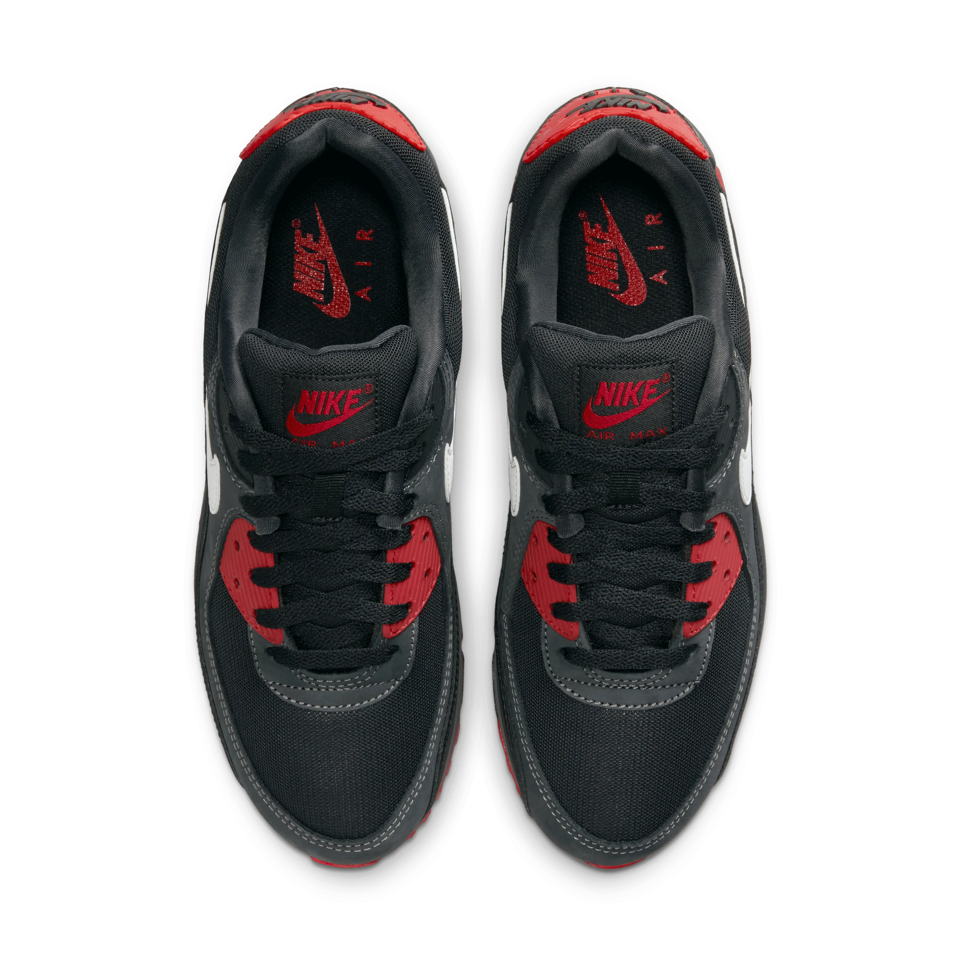 Nike - Men - Air Max 90 - Anthracite/White/Black/Mystic Red