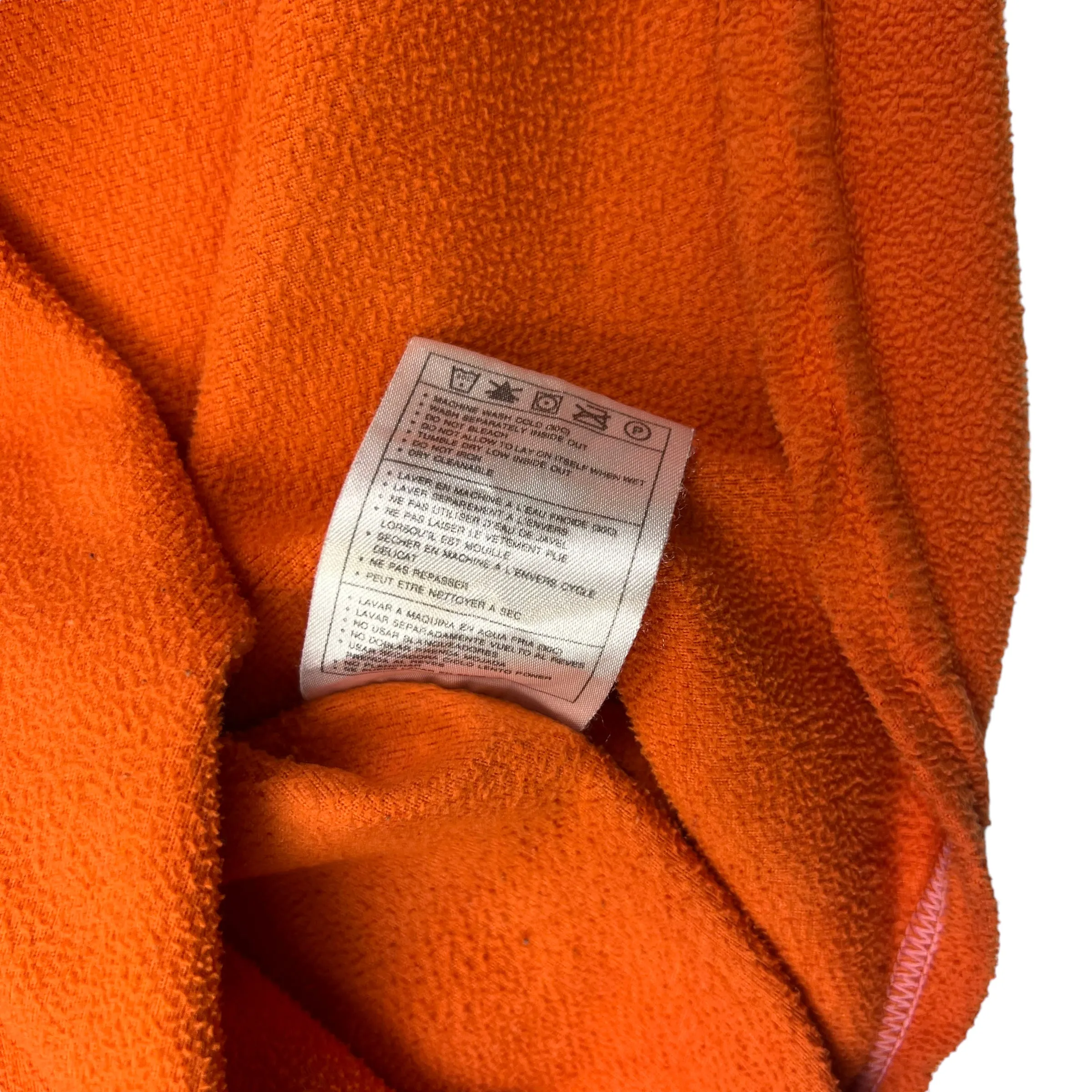 Nike Pullover Orange Fleece