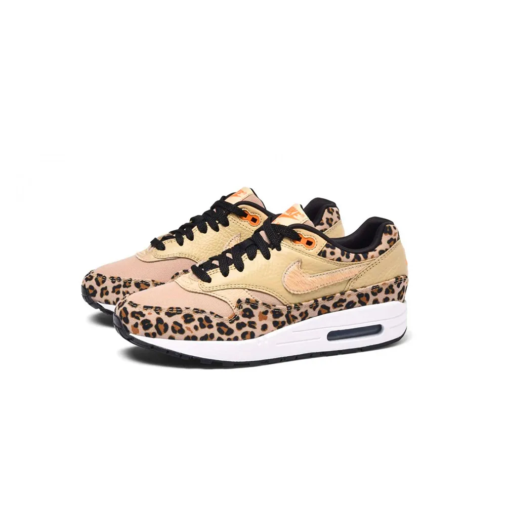 Nike W Air Max 1 PRM Sneakers Desert Ore / Orange Peel Black Wheat