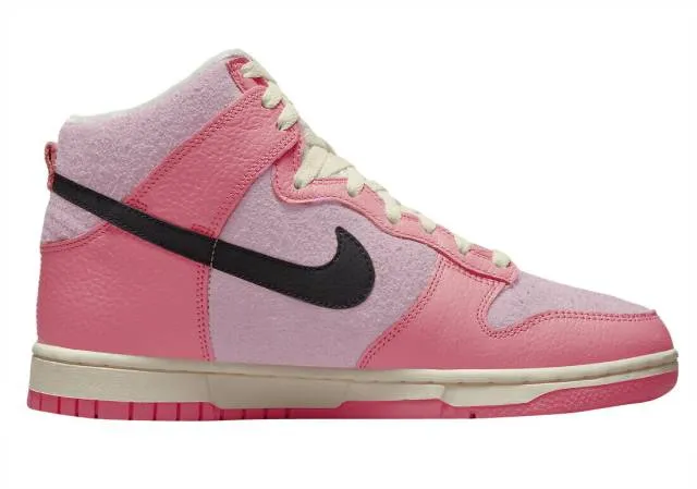 Nike WMNS Dunk High Hoops Pack Pink Sail Coconut Glaze D...