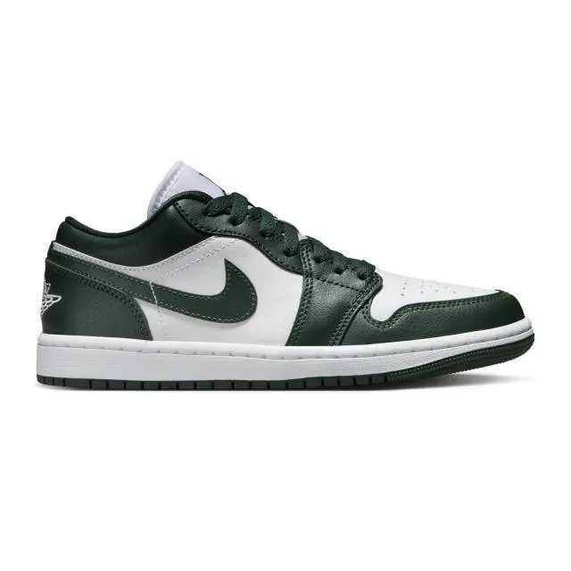 Nike Women's Air Jordan 1 Low (Galactic Jade/ Green/ Whi...