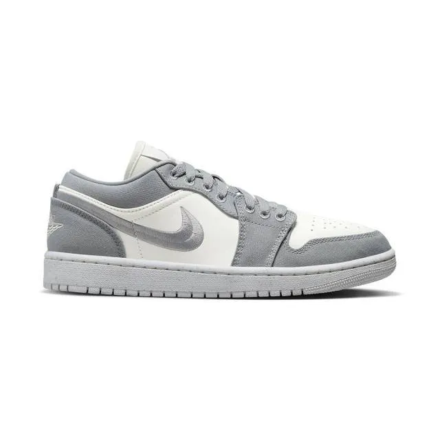 Nike Women's Air Jordan 1 Low SE (Light Steel Grey/ Whit...